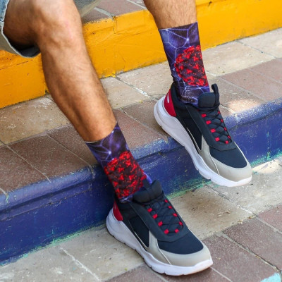 Men's fine socks made of bamboo fiber-virus