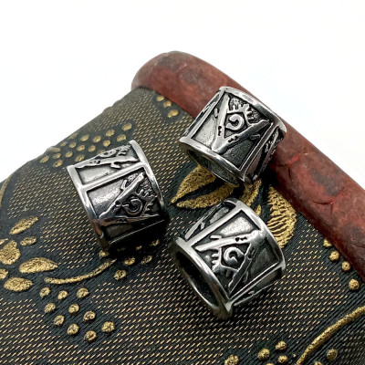 Bead symbols surgical steel