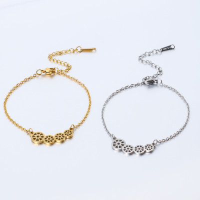 Konektor spojená kolečka chirurgická ocel dvě barevné varianty