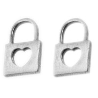 316 Stainless steel lock pendant