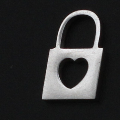 316 Stainless steel lock pendant