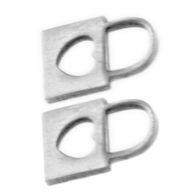 316 Stainless steel lock pendant