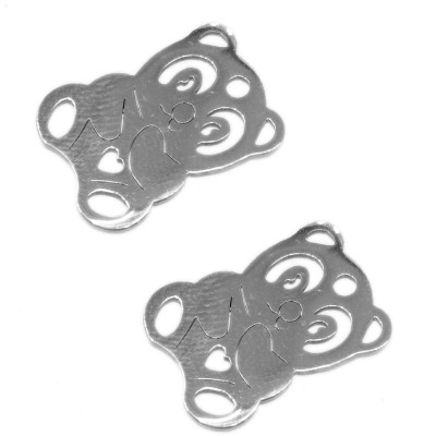 316 Stainless steel Panda pendant