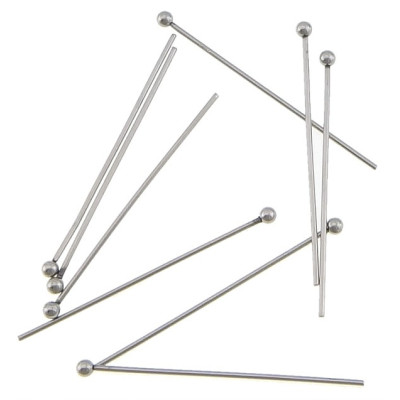 Rivet with 2mm ball length 32mm in surgical steel