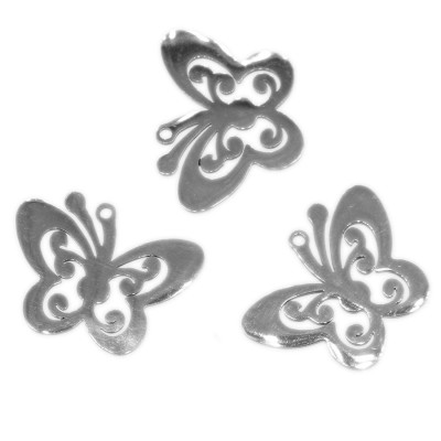 316 stainless steel butterfly pendant two color combinations