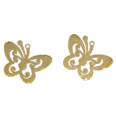 316 stainless steel butterfly pendant two color combinations