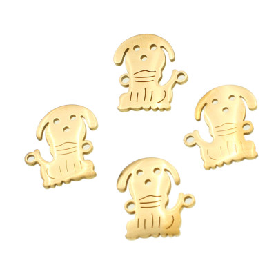 Connector dog surgical steel two color variants