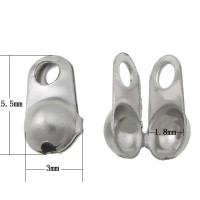 Calota 1.8mm surgical steel SIDE OPENING
