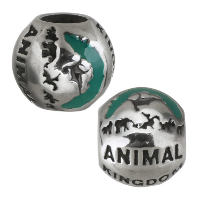Animal Kingdom large bead made of surgical steel