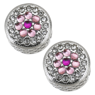 Light Rose Bead Beads made of surgical steel