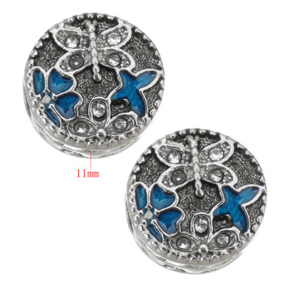 Dragonfly bead made of surgical steel