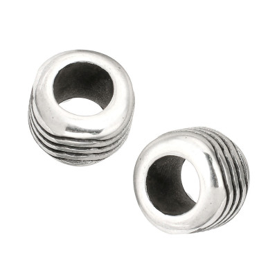 Surgical steel wavy bead