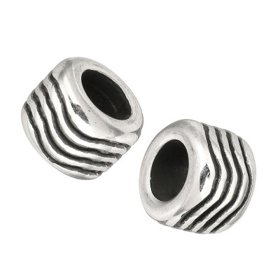 Surgical steel wavy bead