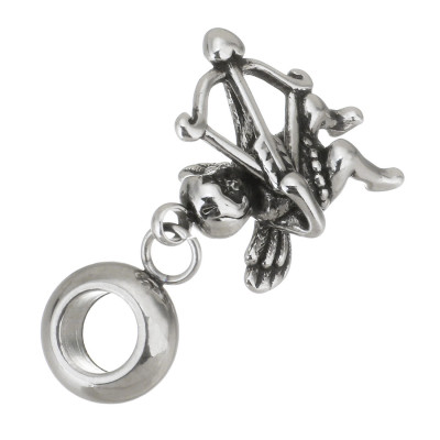 Cupido pendant from surgical steel