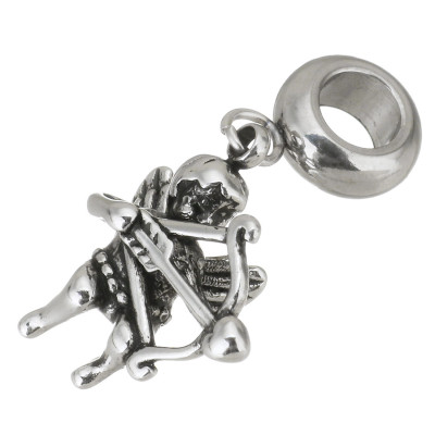 Cupido pendant from surgical steel