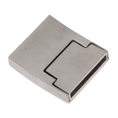 Magnetic fastening made of surgical steel