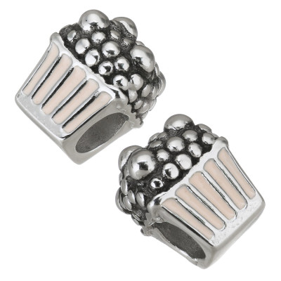 Bead Muffin surgical steel