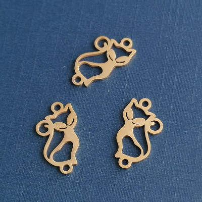 Cat connector with surgical steel heart