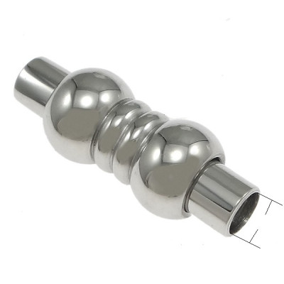 Magnetické zapínání průvlek 3mm z chirurgické oceli