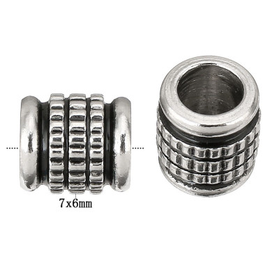Bead roller TWO DIFFERENT THREADS 1.5 and 3.5mm surgical steel