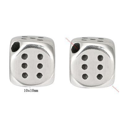 Bead dice surgical steel