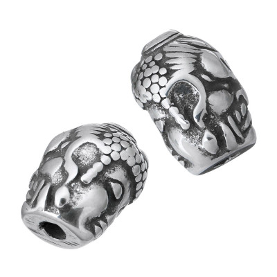 Buddha surgical steel bead