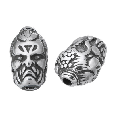 Buddha surgical steel bead