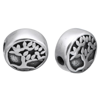 Bead tree of life surgical steel