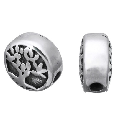 Bead tree of life surgical steel