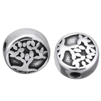 Bead tree of life surgical steel