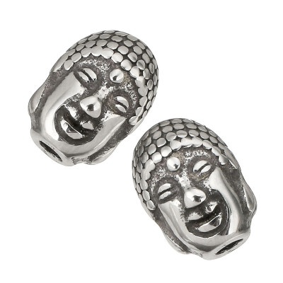 Buddha surgical steel bead