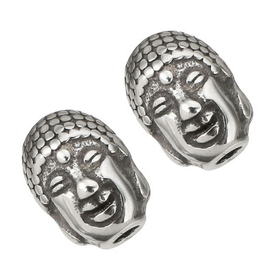 Buddha surgical steel bead