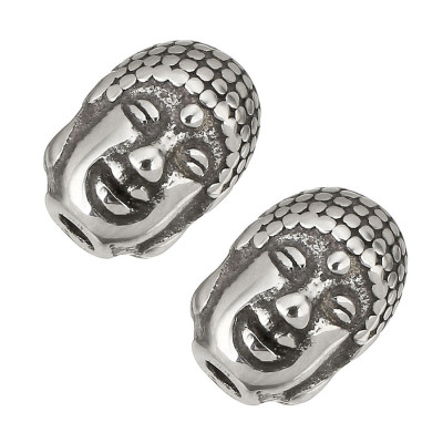 Buddha surgical steel bead