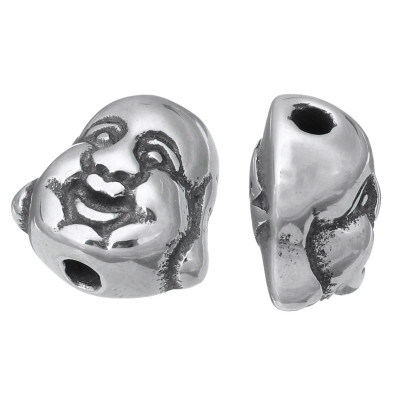 Buddha surgical steel bead