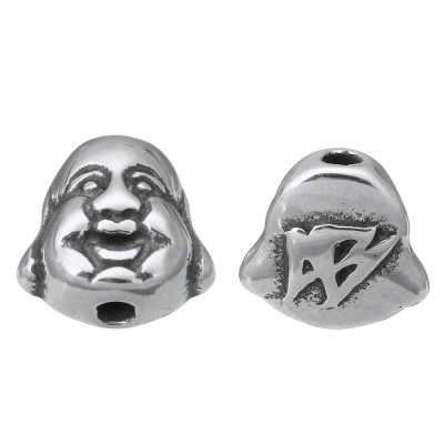 Buddha surgical steel bead