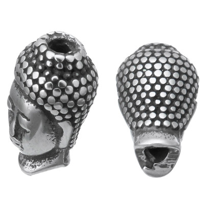 Buddha surgical steel bead