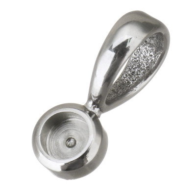 Bowl pendant with flap 4mm