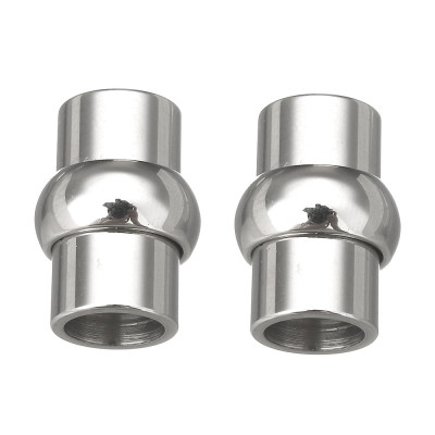 Magnetické zapínání hladké leštěné průvlek 6mm z chirurgické oceli