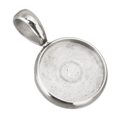 Bowl pendant with flap 8,10,12,14mm