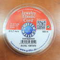 Elastic - Griffin elastic fiber 0.7 mm roll with a length of 100 m transparent
