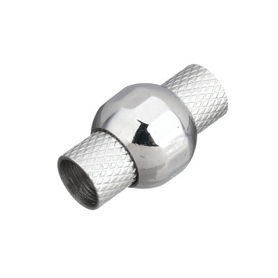 Magnetic fastening of 6mm cut hole in surgical steel