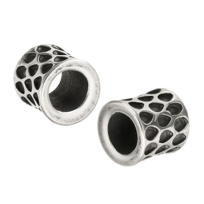 Surgical steel bead roller