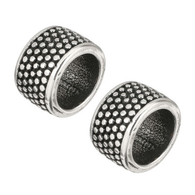 Surgical steel wide gap bead