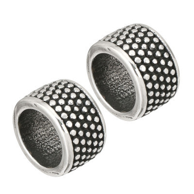 Surgical steel wide gap bead