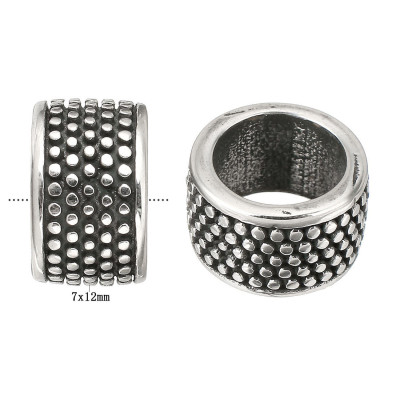 Surgical steel wide gap bead