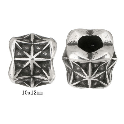 Large bead made of 304 surgical steel