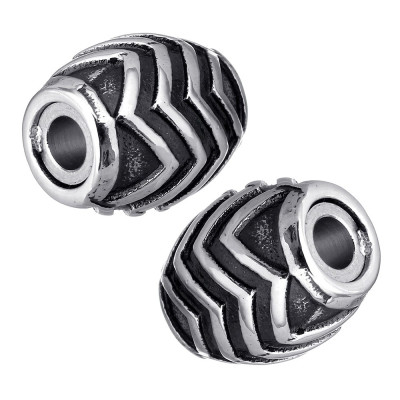 Magnetic closing bead pulling hole 3,2mm from surgical steel