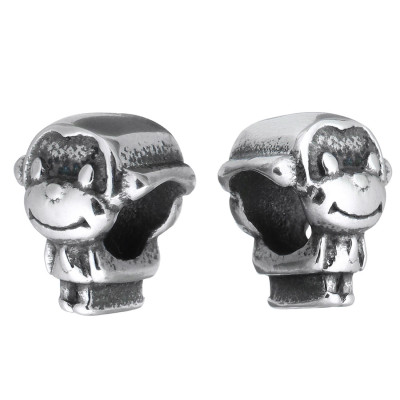 Bead little monkey surgical steel