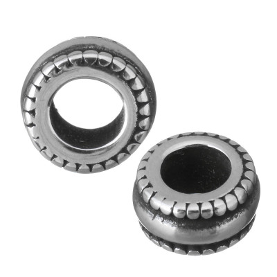 Surgical steel intermediate ring