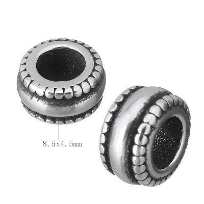 Surgical steel intermediate ring